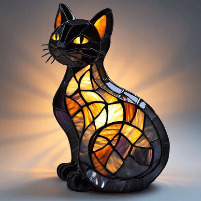 FELILUX – Lámpara Nocturna LED para Gatos Juguetona con Suave Brillo Ambiental