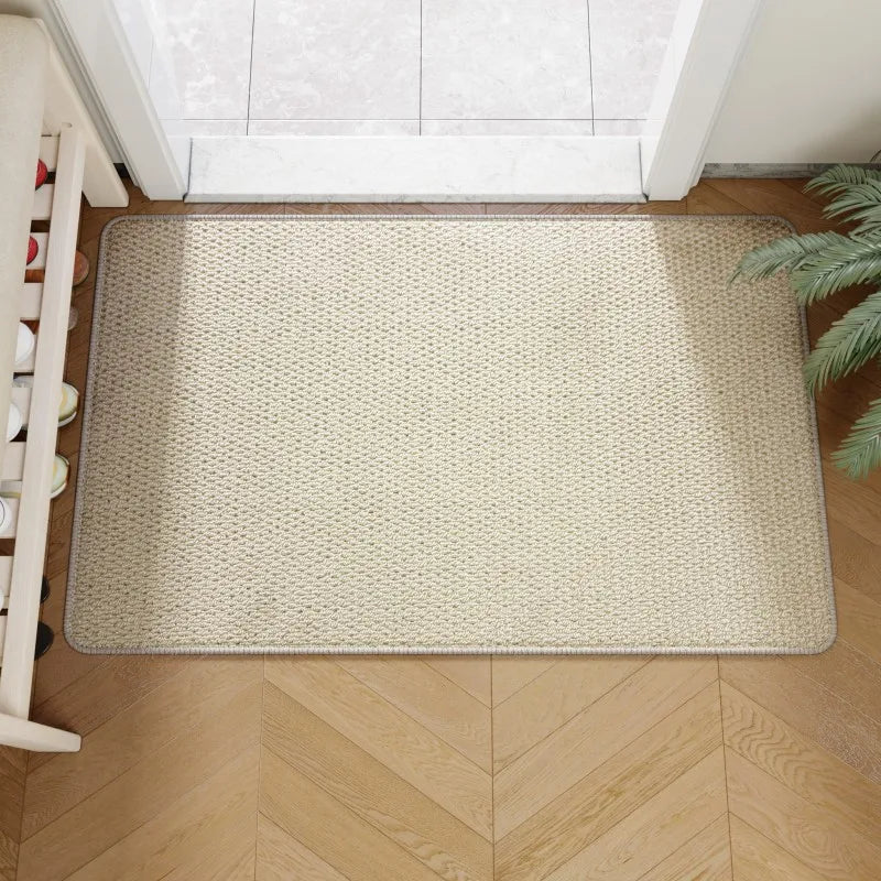 Felpudo Exterior de Yute Sintético | Alfombra de Entrada Duradera