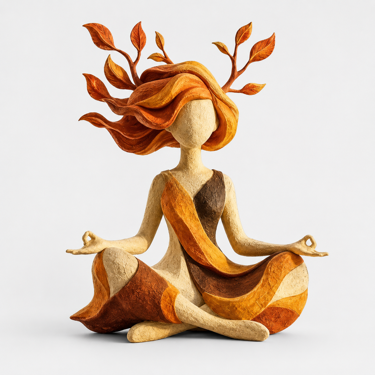 Figura de resina pintada