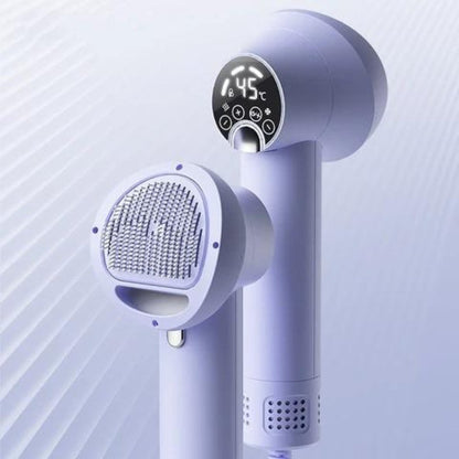 FluffDry • Secador y Cepillo para Perros 2 en 1