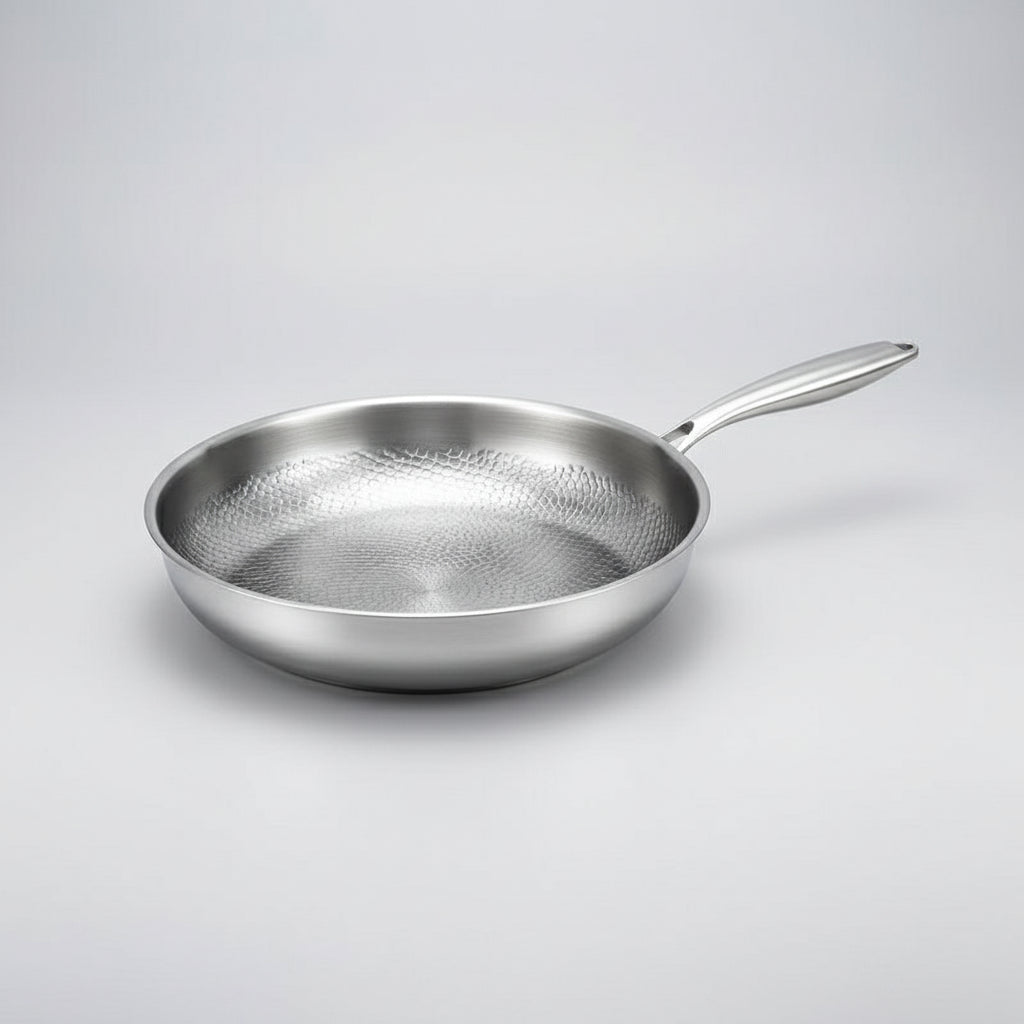 FORGEON – Sartén Antiadherente de Titanio Martillado para Cocinas de Inducción y Cocina Diaria