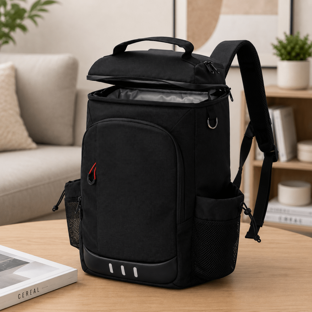 FRESHPACK – Mochila enfriadora duradera con abridor de botellas para viajes y camping