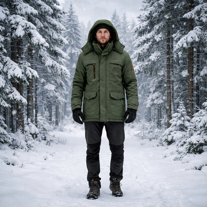 FROSTGUARD – Parka Acolchada para Calidez y Protección en Días Fríos