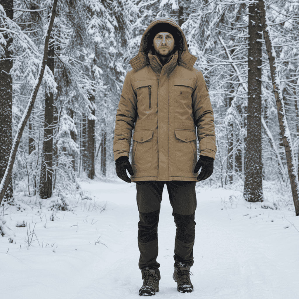 FROSTGUARD – Parka Acolchada para Calidez y Protección en Días Fríos