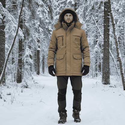 FROSTGUARD – Parka Acolchada para Calidez y Protección en Días Fríos