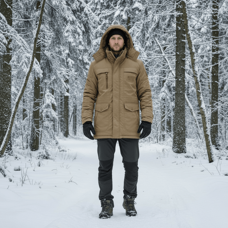 FROSTGUARD – Parka Acolchada para Calidez y Protección en Días Fríos