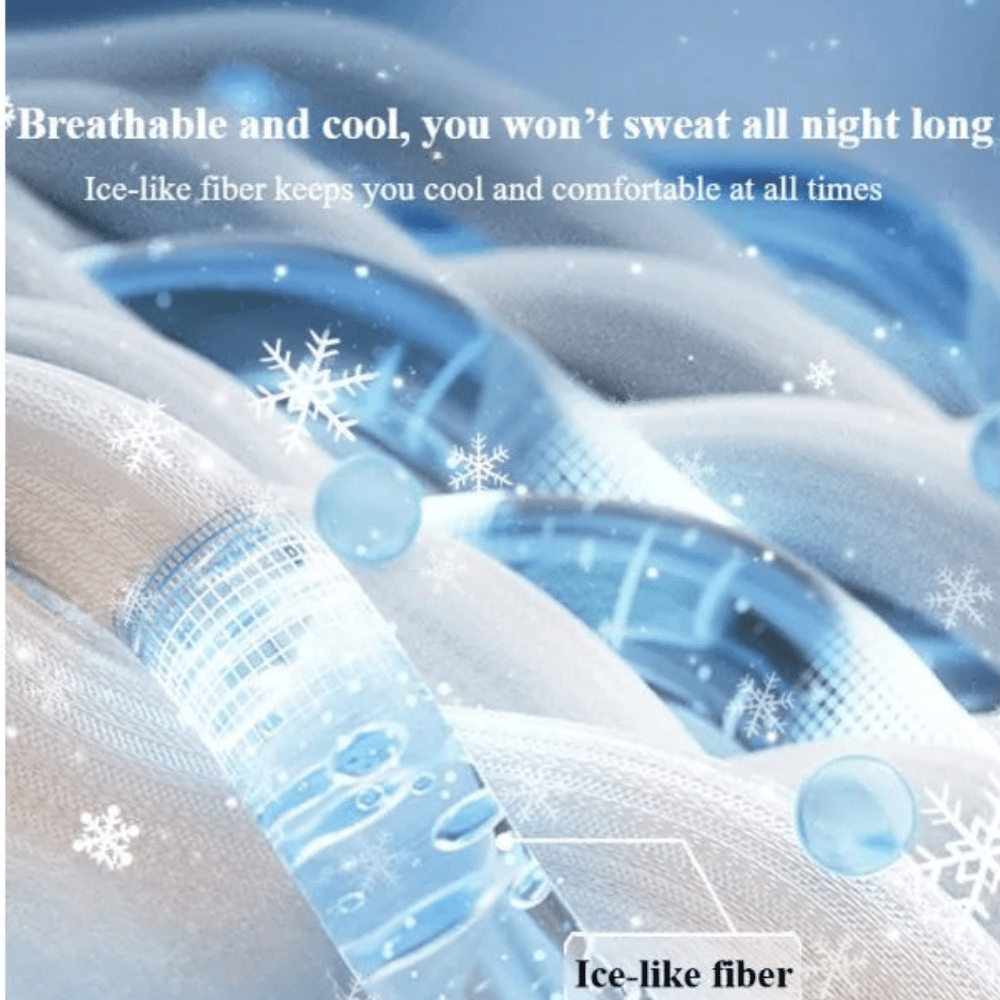 FROSTWAVE – Alfombrilla Refrigerante de Verano para Noches Frescas y Confort