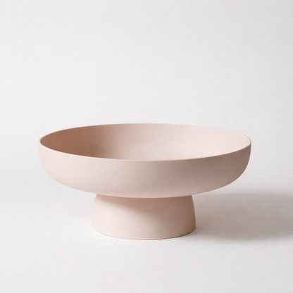 Frutero contemporáneo con pedestal — Base elevada e interior amplio