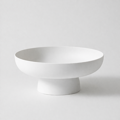 Frutero contemporáneo con pedestal — Base elevada e interior amplio