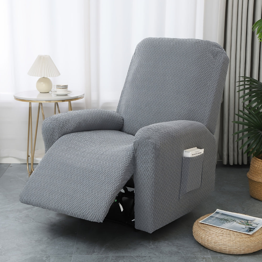 Funda Ajustada para Sillón Reclinable Juno con Bolsillo Suave