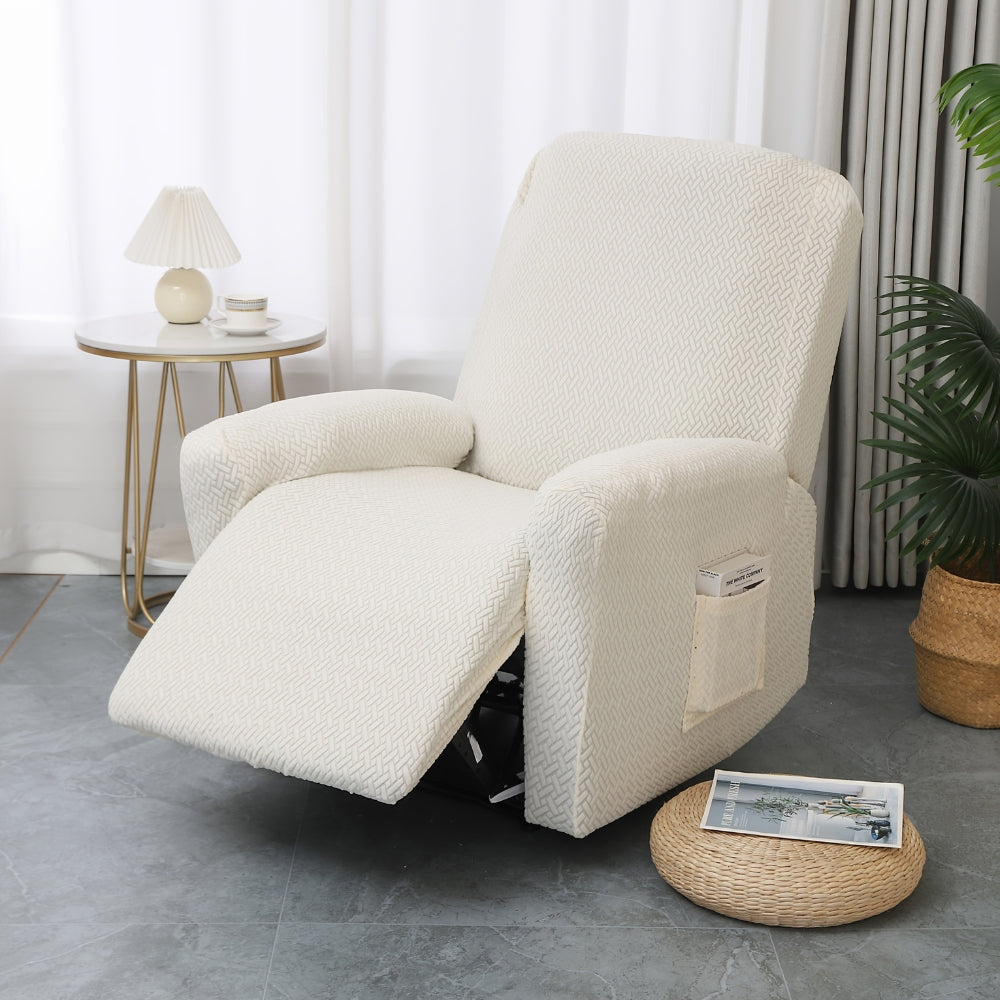Funda Ajustada para Sillón Reclinable Juno con Bolsillo Suave