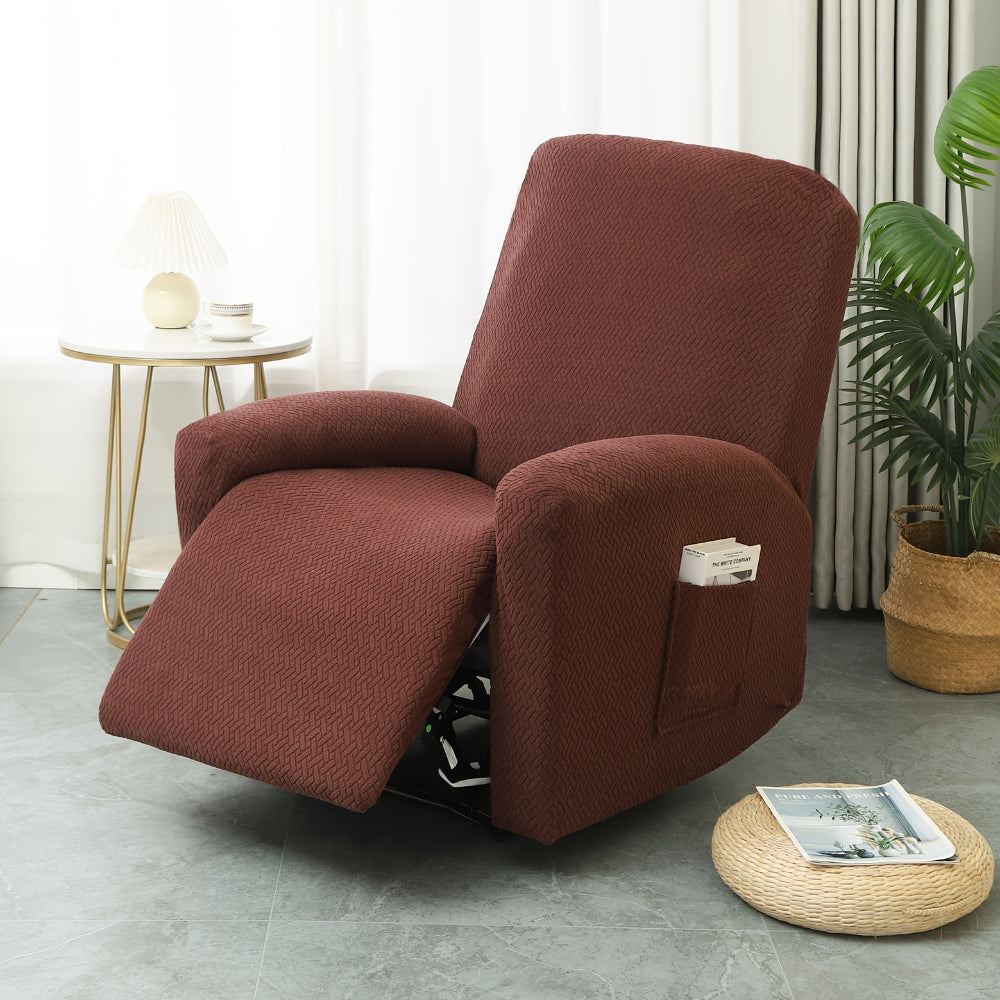 Funda Ajustada para Sillón Reclinable Juno con Bolsillo Suave