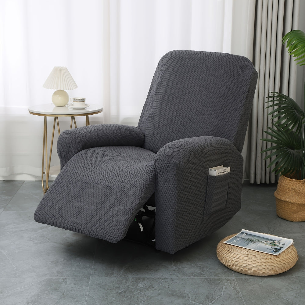 Funda Ajustada para Sillón Reclinable Juno con Bolsillo Suave