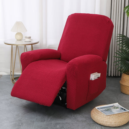 Funda Ajustada para Sillón Reclinable Juno con Bolsillo Suave