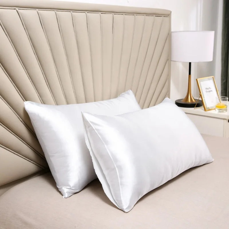 Funda de Almohada de Seda 100% Morera - Lujo y Comodidad Excepcionales