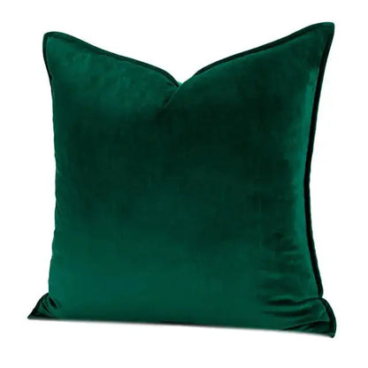 Funda de Almohada de Terciopelo de Lujo Europeo