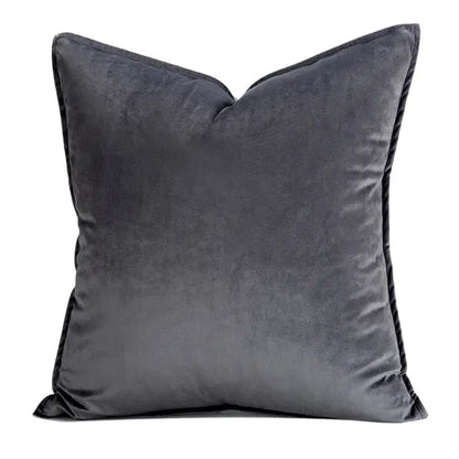Funda de Almohada de Terciopelo de Lujo Europeo