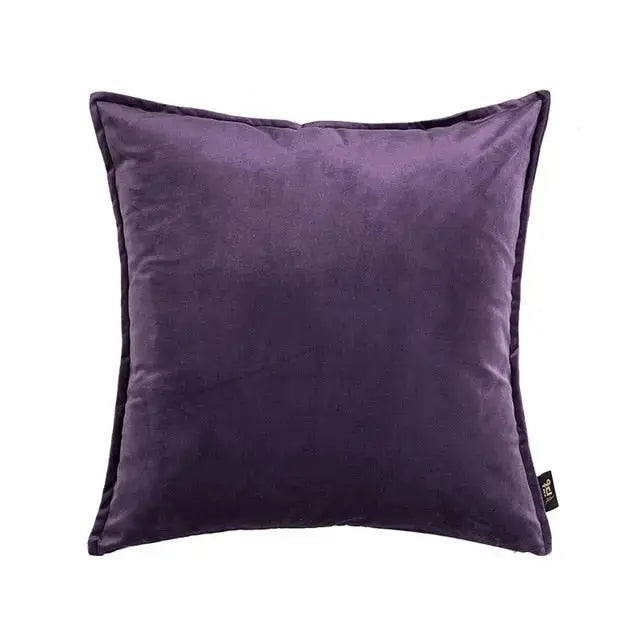 Funda de Almohada de Terciopelo de Lujo Europeo