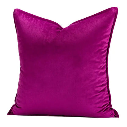 Funda de Almohada de Terciopelo de Lujo Europeo