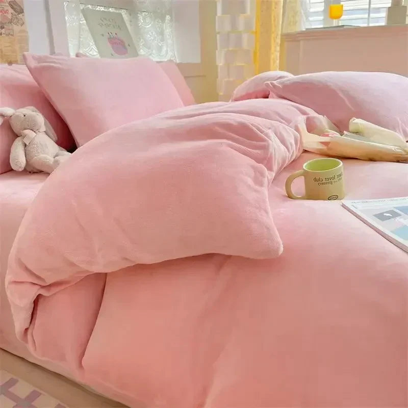 Funda de Edredón de Franela de Forro Polar Verdict - CozyCover