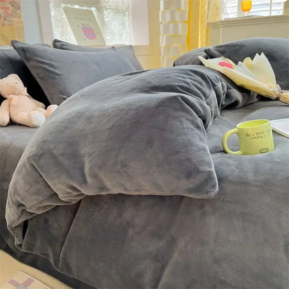 Funda de Edredón de Franela de Forro Polar Verdict - CozyCover