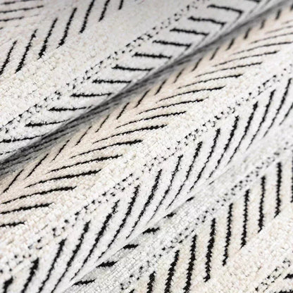 Funda de Sofá Aurivelle con Diseño de Espiga y Borde Ondulado