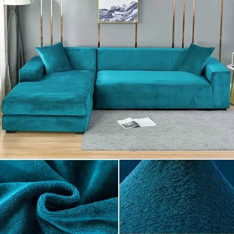 Funda de sofá elástica y lujosa para cualquier salón