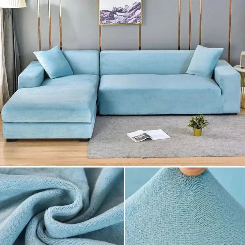 Funda de sofá elástica y lujosa para cualquier salón