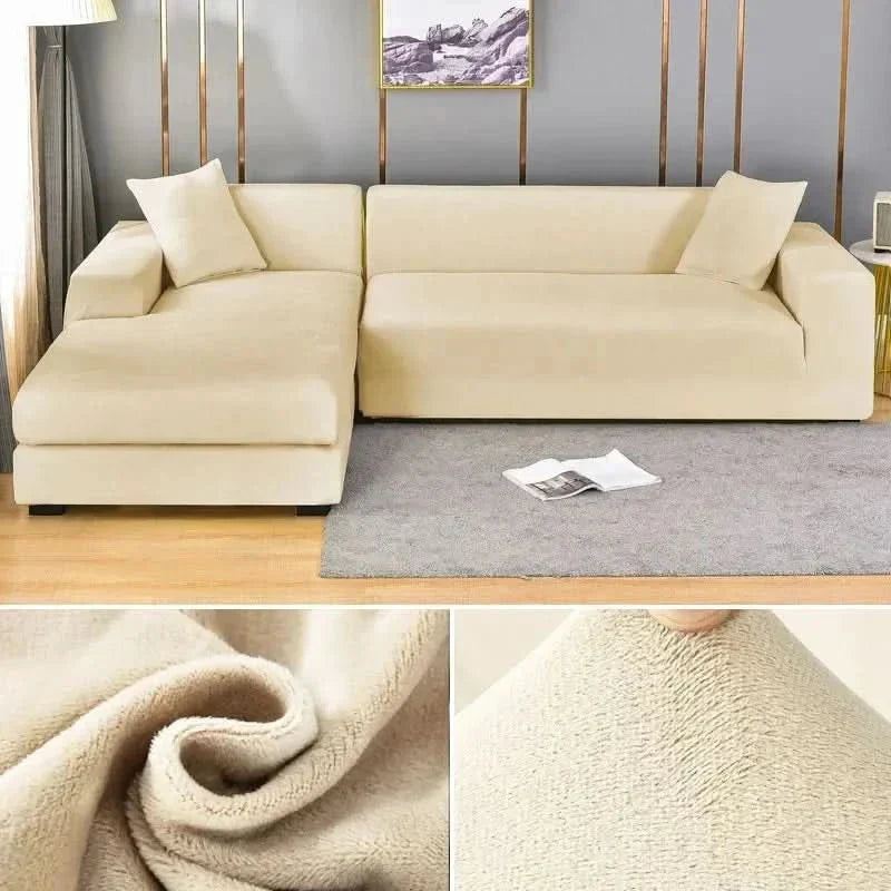 Funda de sofá elástica y lujosa para cualquier salón
