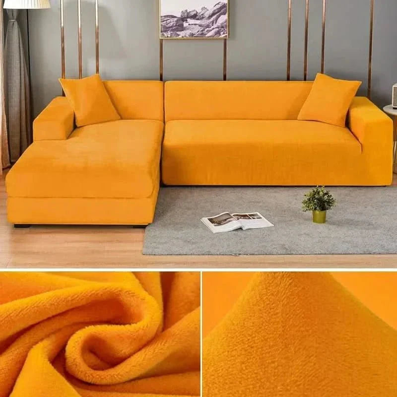 Funda de sofá elástica y lujosa para cualquier salón
