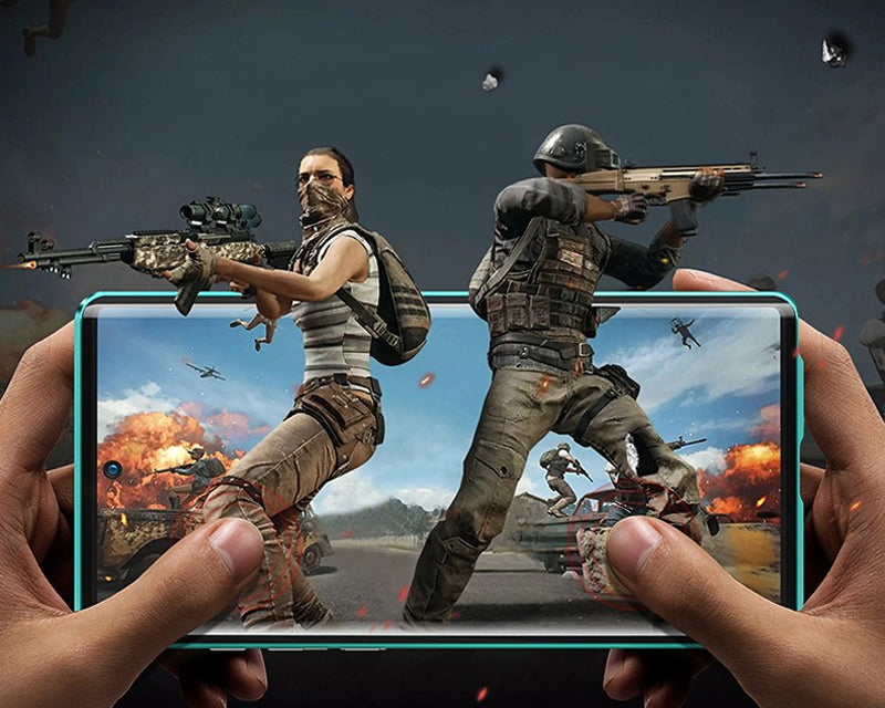 Funda de teléfono de vidrio templado magnético de doble cara para Samsung