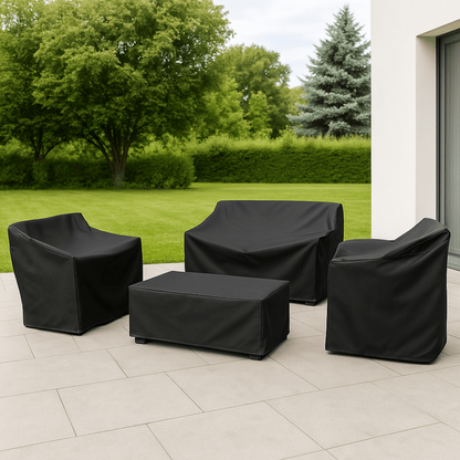 Funda impermeable para muebles de jardín con protección contra la intemperie – Uso versátil en exteriores
