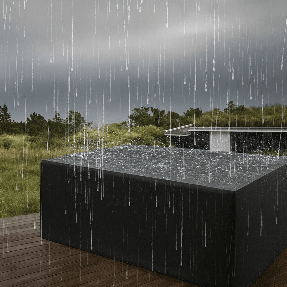 Funda impermeable para muebles de jardín con protección contra la intemperie – Uso versátil en exteriores