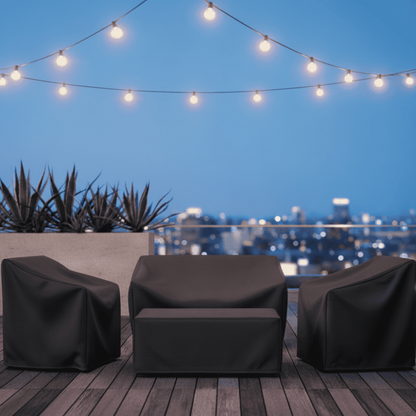 Funda impermeable para muebles de jardín con protección contra la intemperie – Uso versátil en exteriores