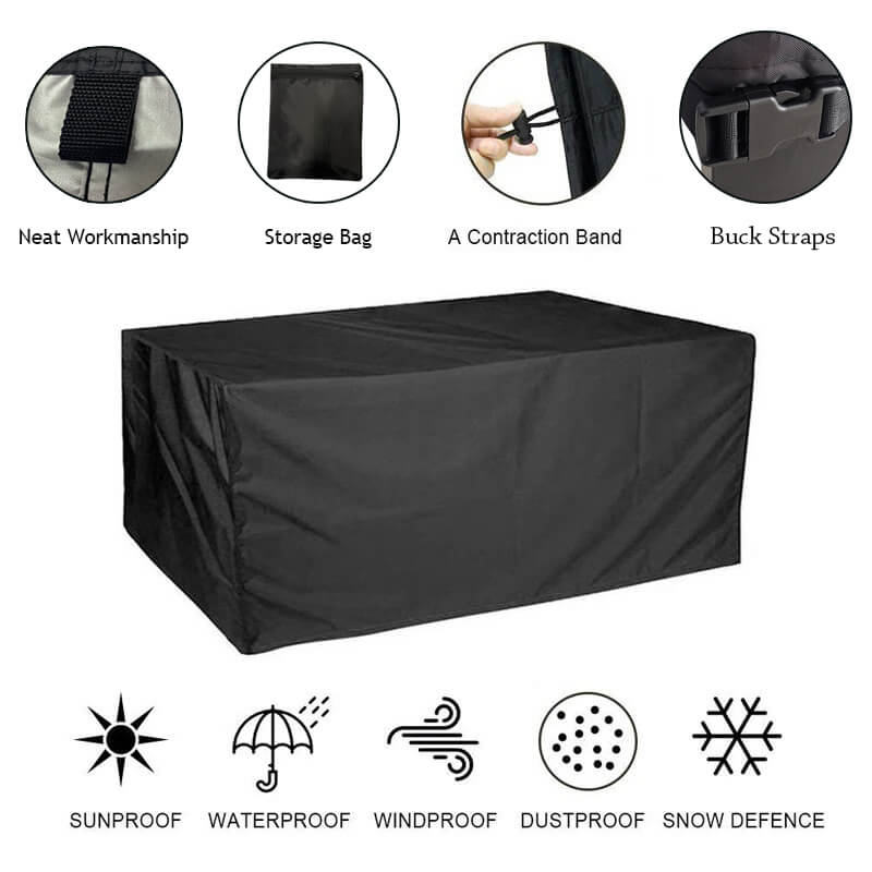 Fundas impermeables de alta resistencia para muebles de exterior