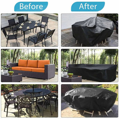 Fundas impermeables de alta resistencia para muebles de exterior