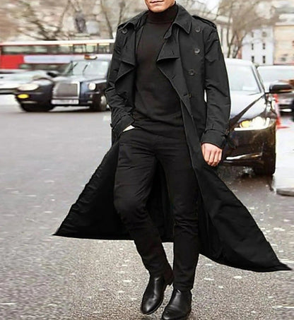 Gabardina casual y moderna para hombre