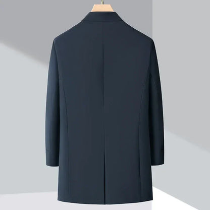 Gabardina de plumas para hombre – Atemporal y cálida para uso diario