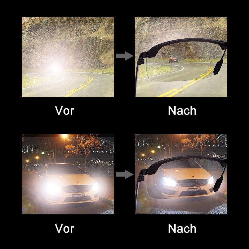 Gafas Polarizadas Automáticas que Cambian de Color Klugeule