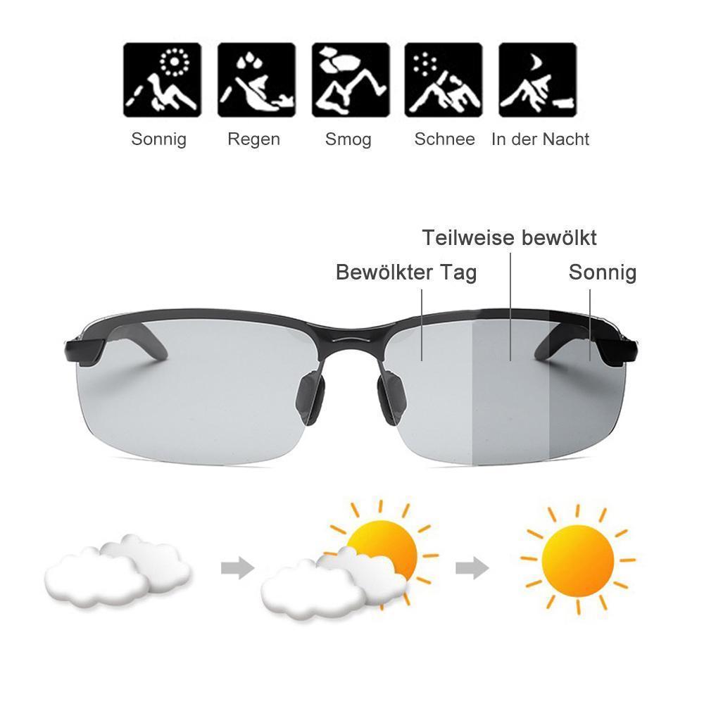 Gafas Polarizadas Automáticas que Cambian de Color Klugeule
