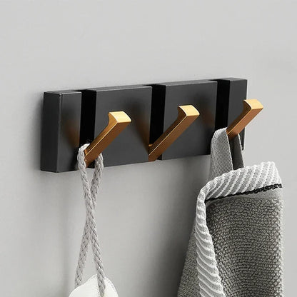 Gancho de pared plegable de lujo con elegancia minimalista