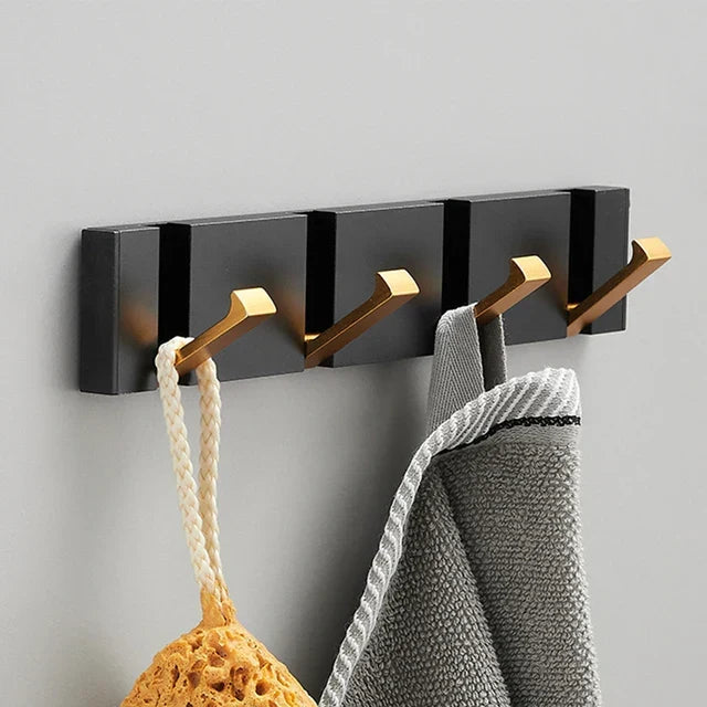 Gancho de pared plegable de lujo con elegancia minimalista