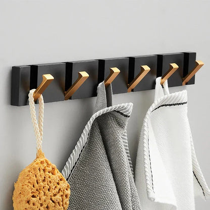 Gancho de pared plegable de lujo con elegancia minimalista