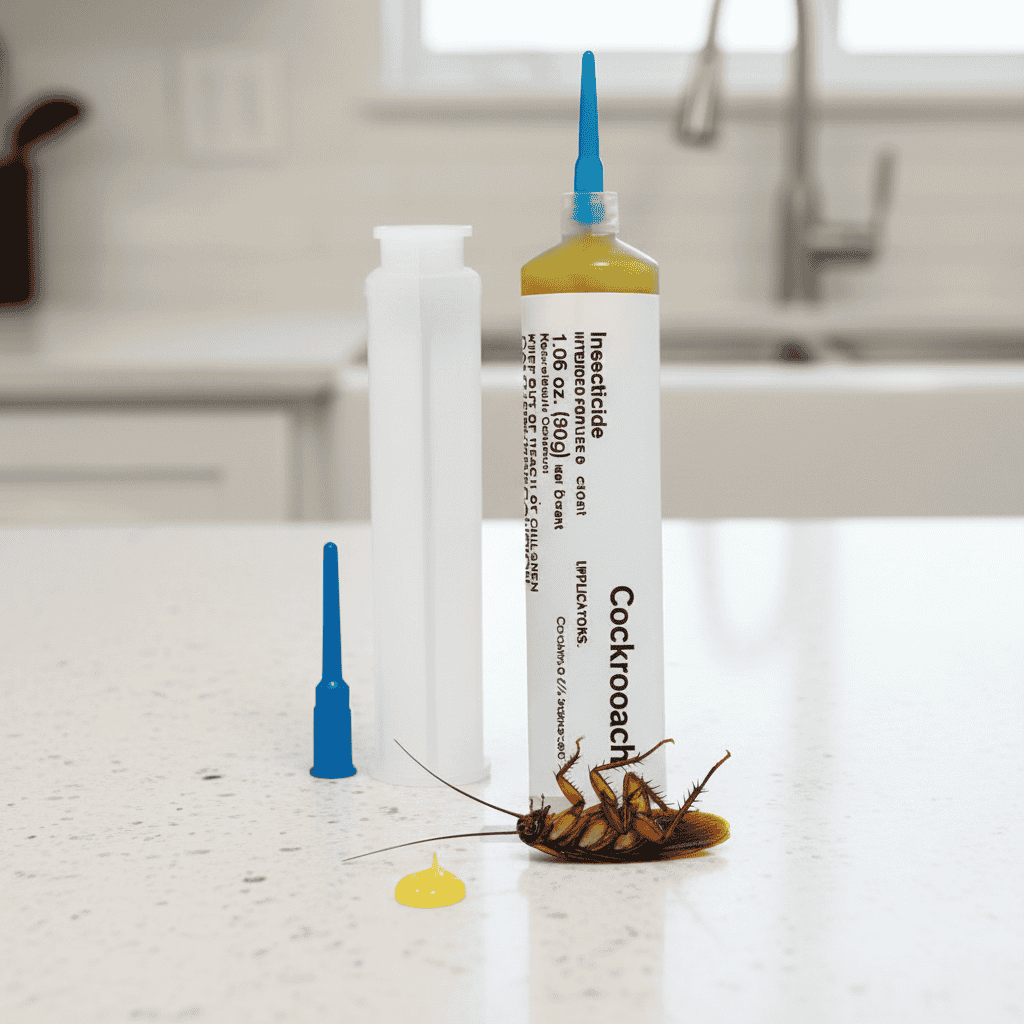 Gel para el control de cucarachas en interiores y exteriores