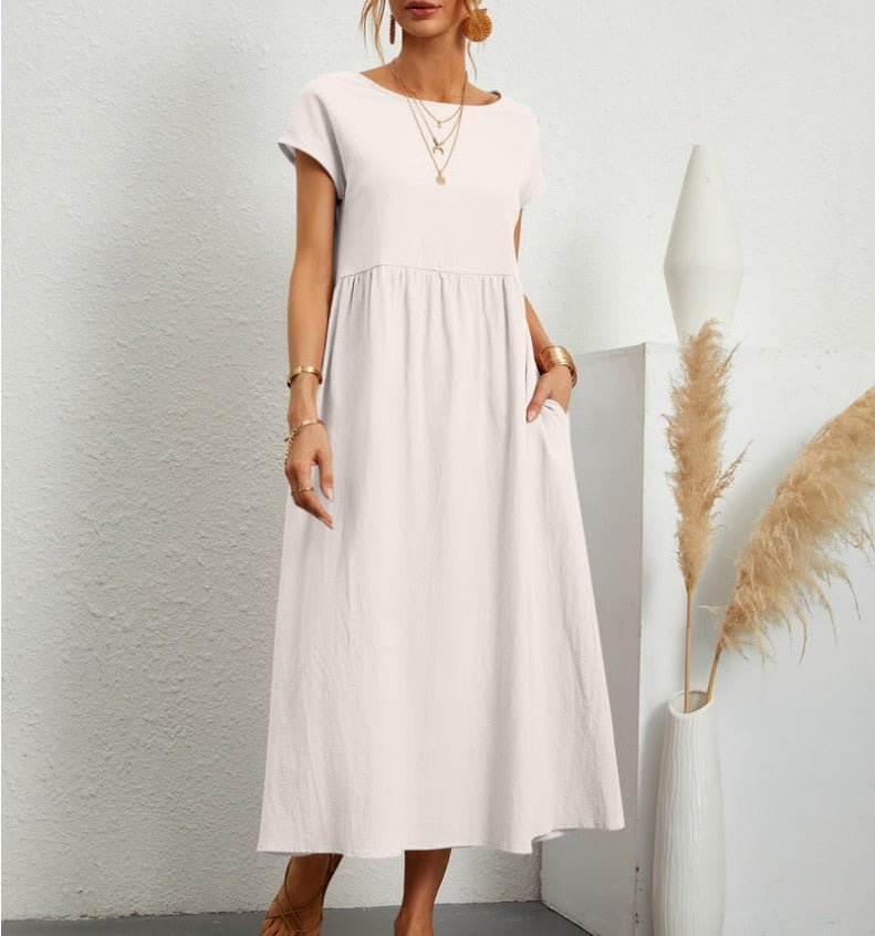 Ginovu - Vestido de Verano Elegante