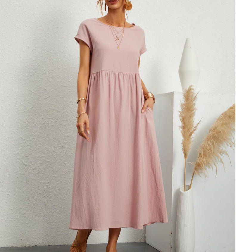 Ginovu - Vestido de Verano Elegante