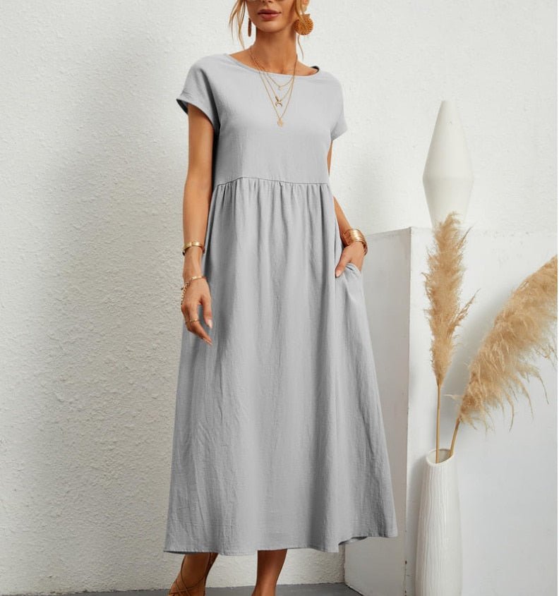 Ginovu - Vestido de Verano Elegante