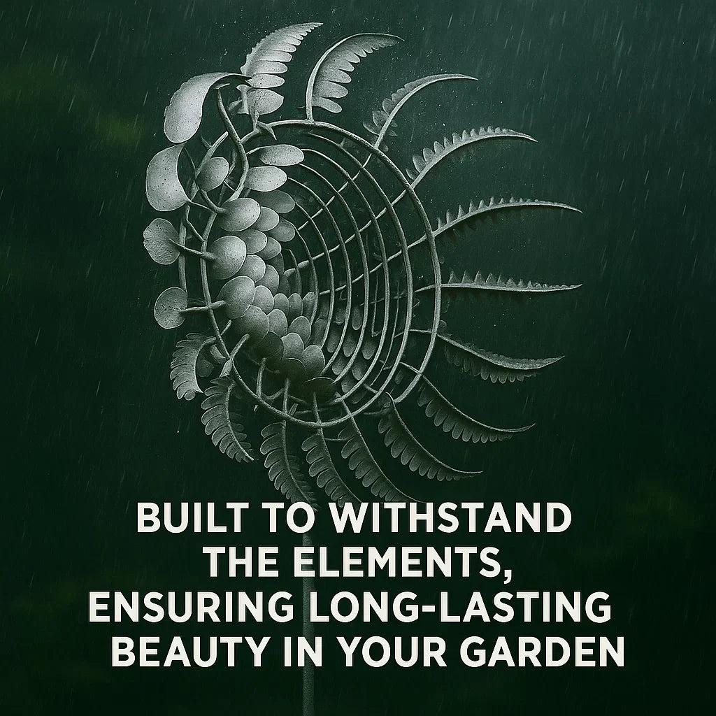 Girador de Viento de Metal VierraSol para Jardín