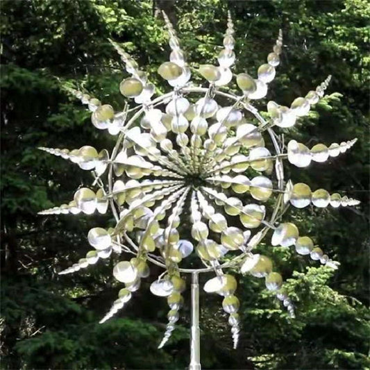 Girador de Viento de Metal VierraSol para Jardín