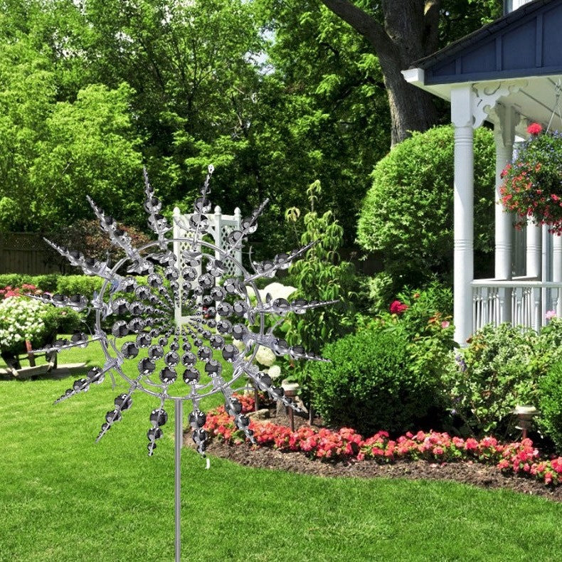 Girador de Viento de Metal VierraSol para Jardín